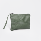Pouch | Genuine Leather Basil Leather Pouch by Thandana