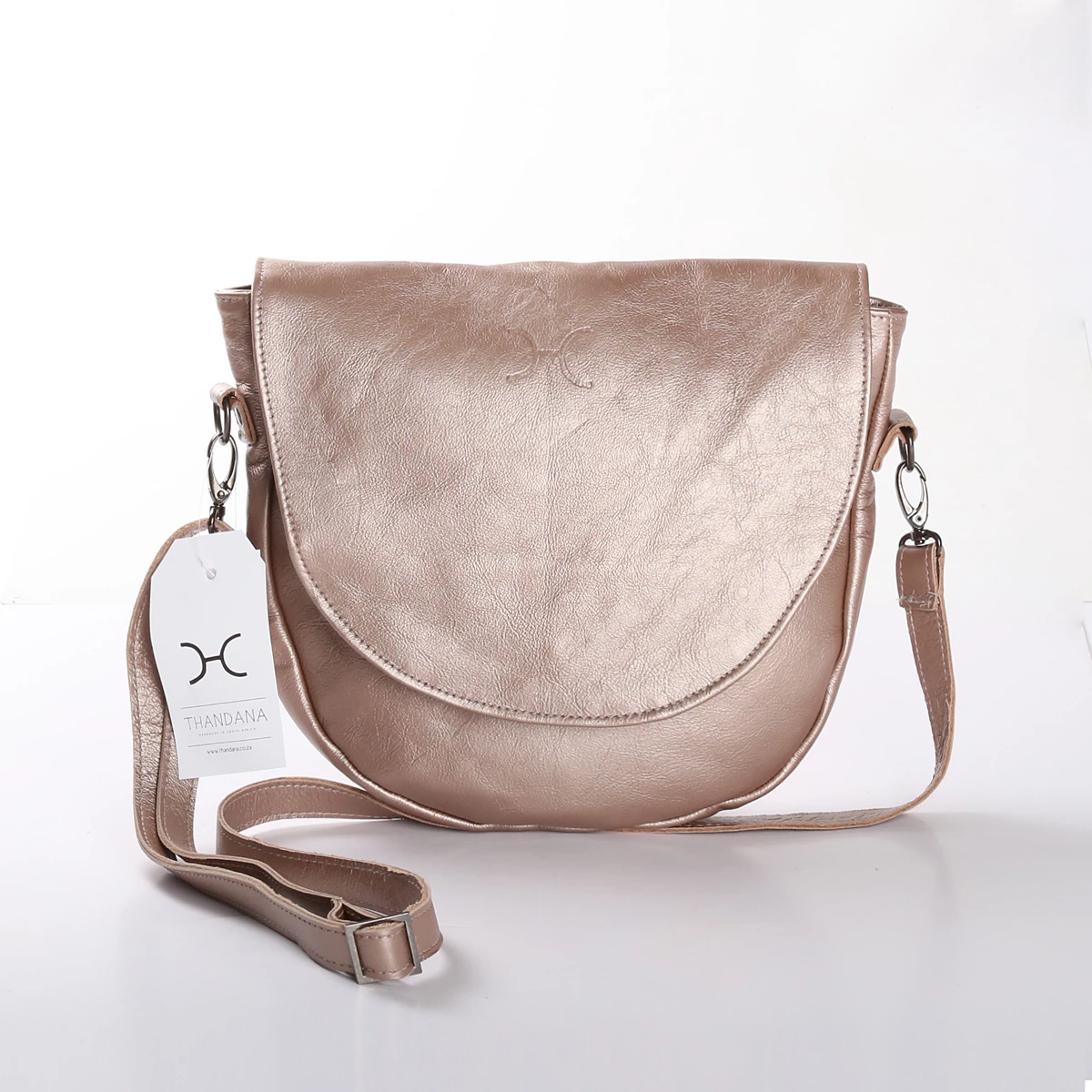 Saddle Handbag | Genuine Leather Handbag by Thandana