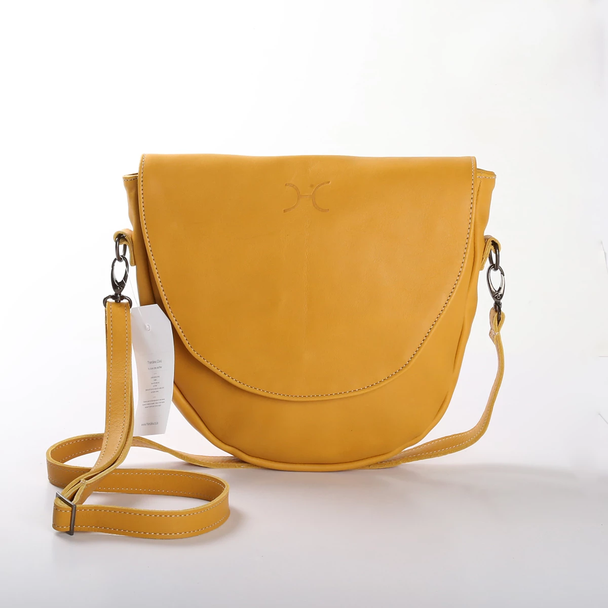 Saddle Handbag | Genuine Leather Handbag by Thandana