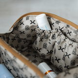 Side Mouth Vanity | Genuine Leather Vanity Bag by Thandana