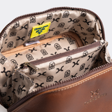 Side Mouth Vanity | Genuine Leather Vanity Bag by Thandana