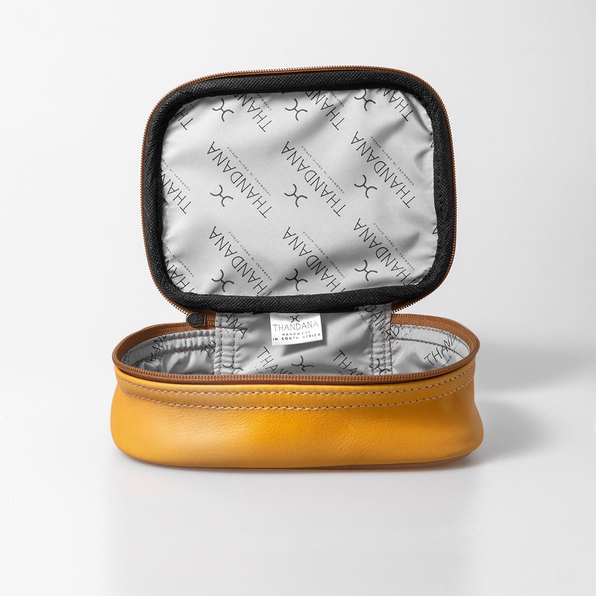 Single Toiletry | Genuine Leather Toiletry Bag by Thandana