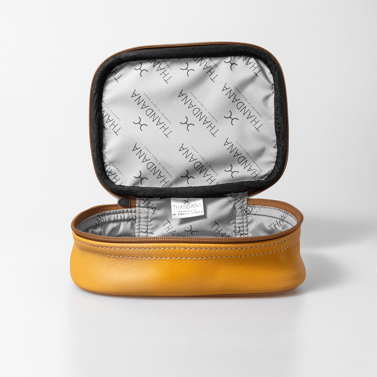 Single Toiletry | Genuine Leather Toiletry Bag by Thandana