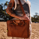 Slimline Laptop Bag 15’ | Genuine Leather Laptop Bag Leather by Thandana