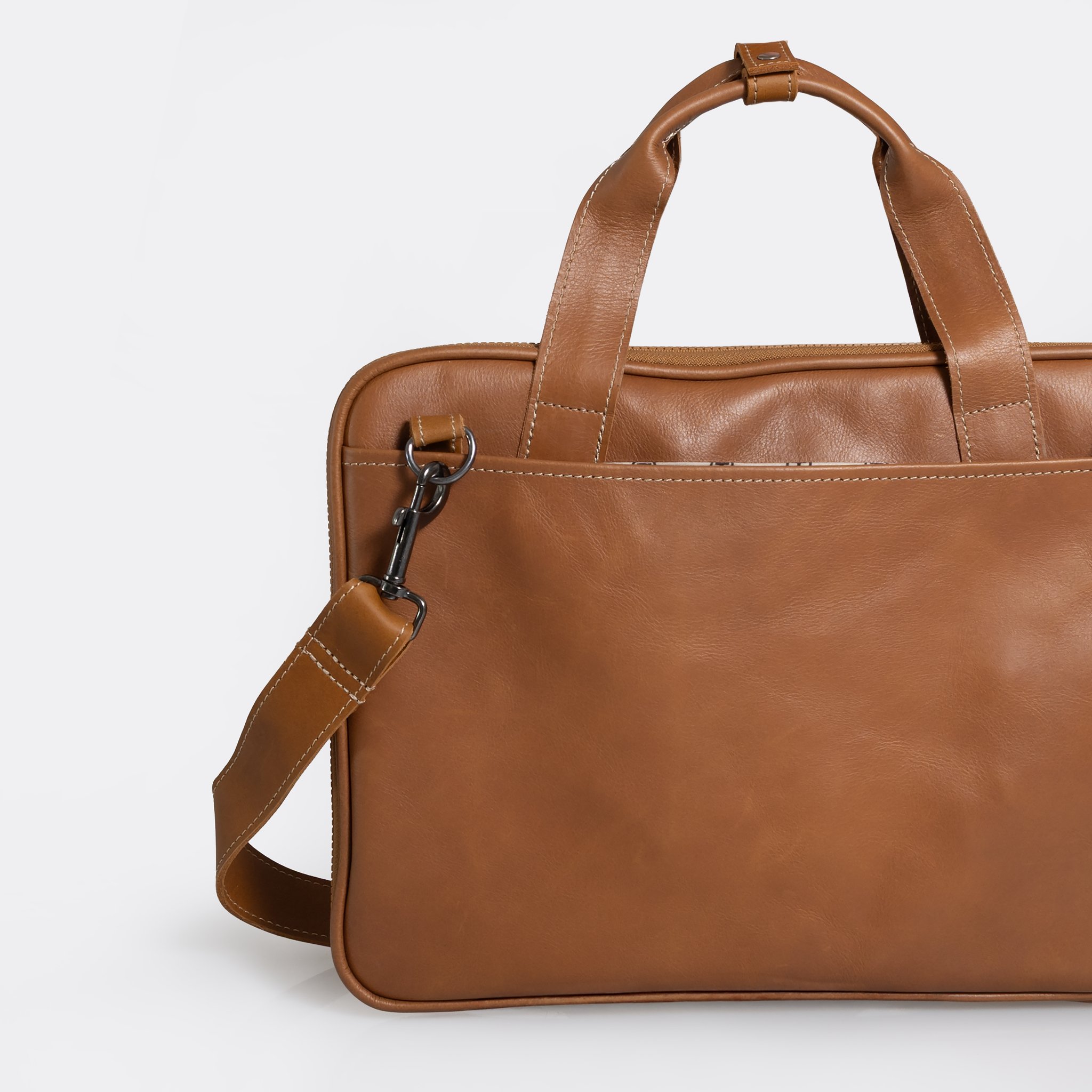 Slimline Laptop Bag 15’ | Genuine Leather Laptop Bag Leather by Thandana