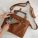 Slimline Laptop Bag 15’ | Genuine Leather Laptop Bag Leather by Thandana