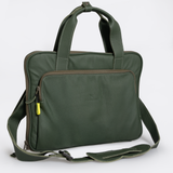 Slimline Laptop Bag 15’ | Genuine Leather Basil Leather Laptop Bag Leather by Thandana