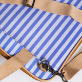 Slimline Laptop Bag 15’ | Laminated Fabric with Genuine Leather Laptop Fabric Bag by Thandana