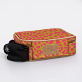 Snack Pack | Laminated Fabric with Genuine Leather Cheetah - Preppy Snack Pack by Thandana
