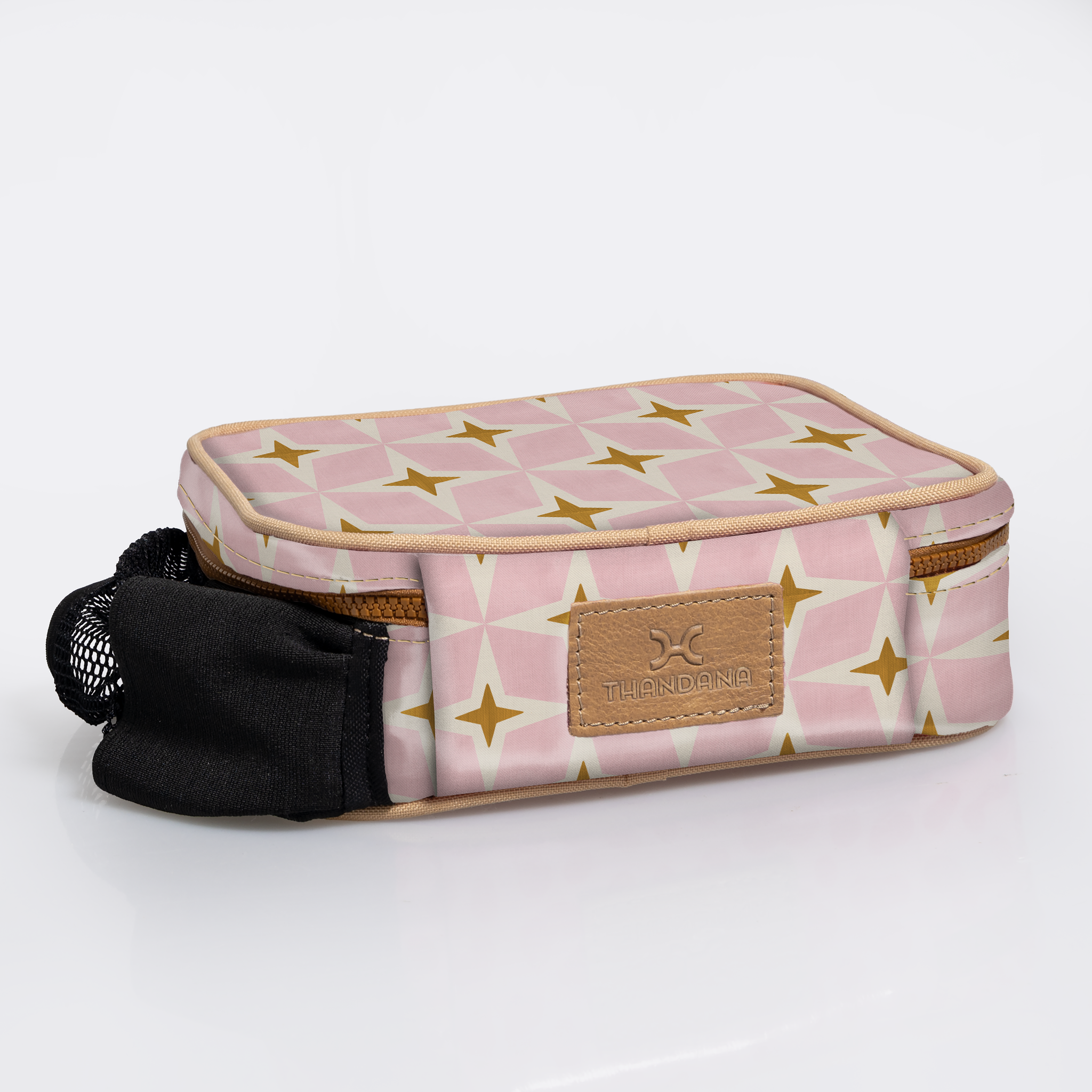 Snack Pack | Laminated Fabric with Genuine Leather Nova - Blush Snack Pack by Thandana