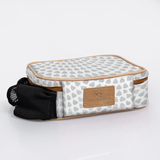 Snack Pack | Laminated Fabric with Genuine Leather Scale Away with me - Moonstruck Snack Pack by Thandana