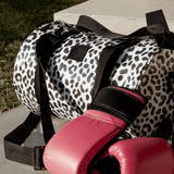 Sports & Gym Bag Black Trim | Laminated Fabric Luggage Bag by Thandana