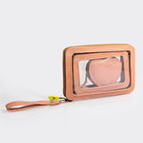 Stacker Case | Genuine Leather | Made to Order Coral Leather Travel Pouch Leather by Thandana