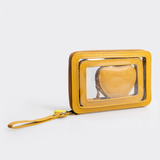Stacker Case | Genuine Leather | Made to Order Mustard Leather Travel Pouch Leather by Thandana
