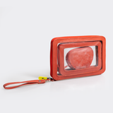 Stacker Case | Genuine Leather | Made to Order Red Leather Travel Pouch Leather by Thandana