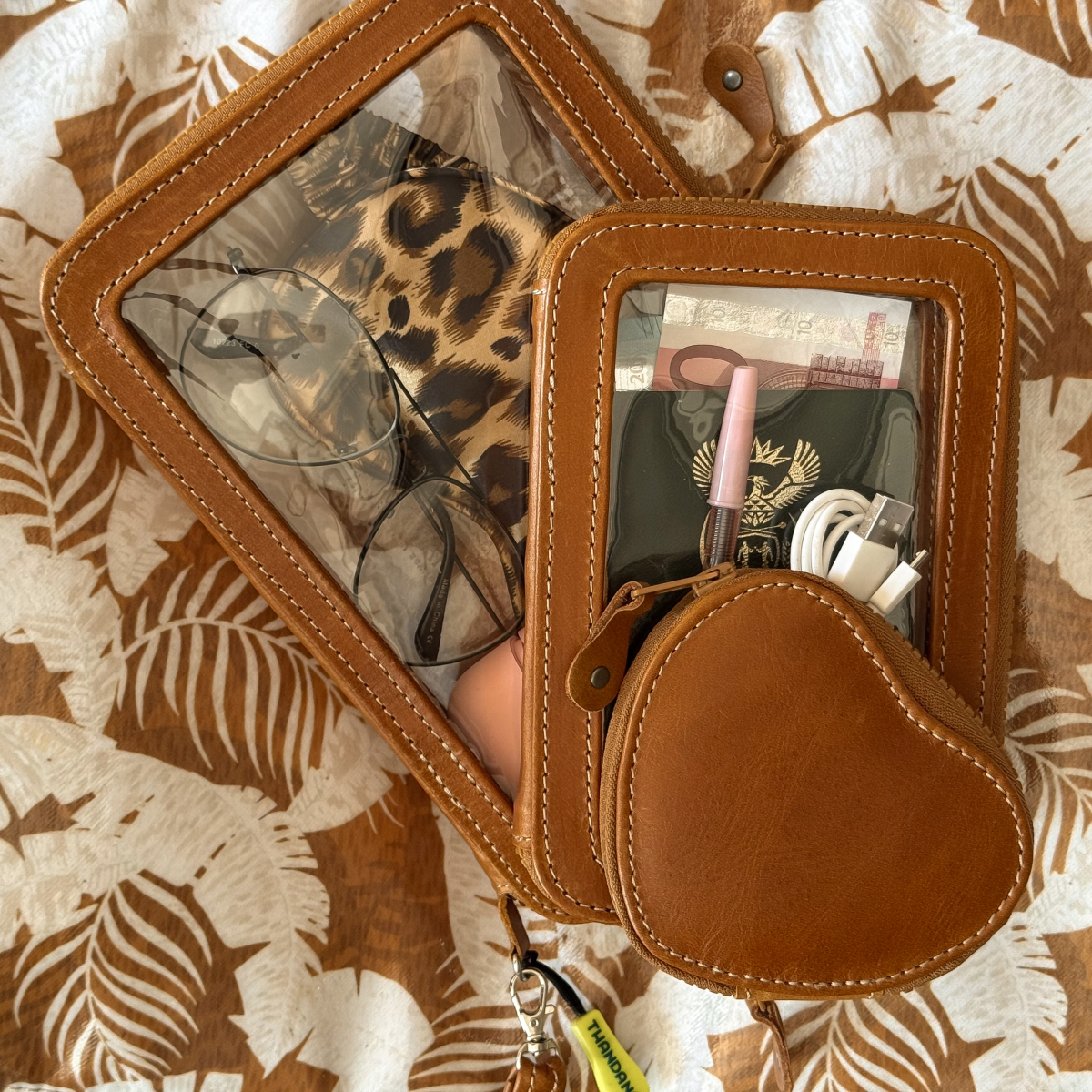 Stacker Case | Genuine Leather | Made to Order Travel Pouch Leather by Thandana