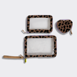Stacker Case | Laminated Fabric Cheetah -coffee Stacker Case by Thandana