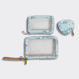 Stacker Case | Laminated Fabric Crazy Daisy - Sage Stacker Case by Thandana