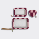 Stacker Case | Laminated Fabric | Made to Order Checkmate - Cherry Stacker Case by Thandana