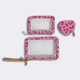 Stacker Case | Laminated Fabric | Made to Order Cheetah -pink Stacker Case by Thandana