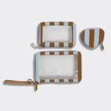 Stacker Case | Laminated Fabric | Made to Order Coastal Stripe - Blue Stacker Case by Thandana