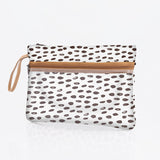 Sticky Fingers Cellphone Pouch | Laminated Fabric Pouch by Thandana