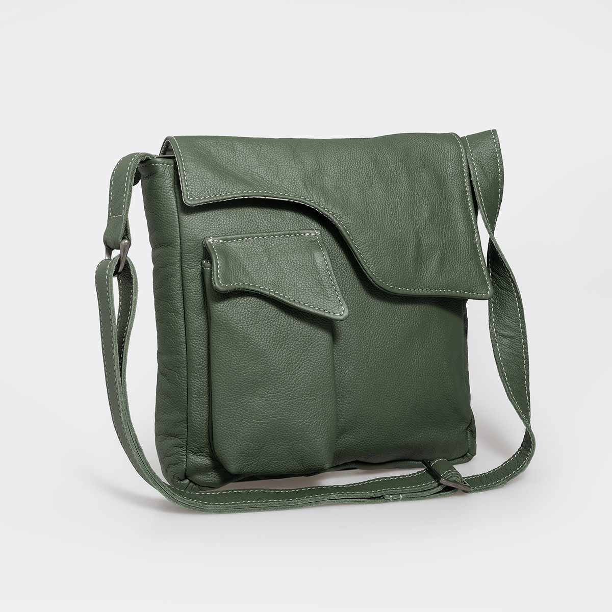 Tablet Sling | Genuine Leather Basil Leather / Gunmetal (default) Tablet Sling by Thandana
