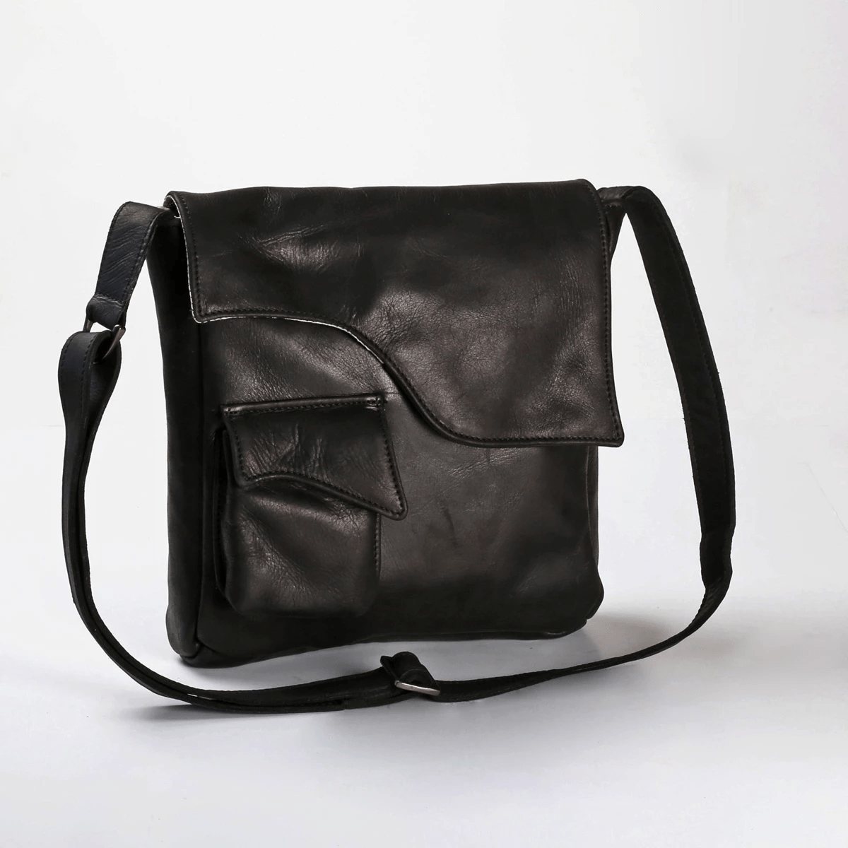 Tablet Sling | Genuine Leather Black Leather / Gunmetal (default) Tablet Sling by Thandana
