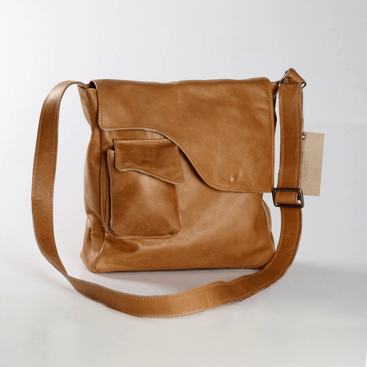 Tablet Sling | Genuine Leather Hazelnut Leather / Gunmetal (default) Tablet Sling by Thandana
