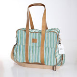 Toddler Bag | Laminated Fabric with Genuine Leather Toddler Fabric Bag by Thandana