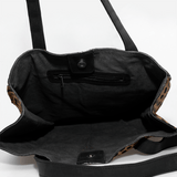 Tote Handbag | Faux Fur Print Genuine Leather Handbag by Thandana