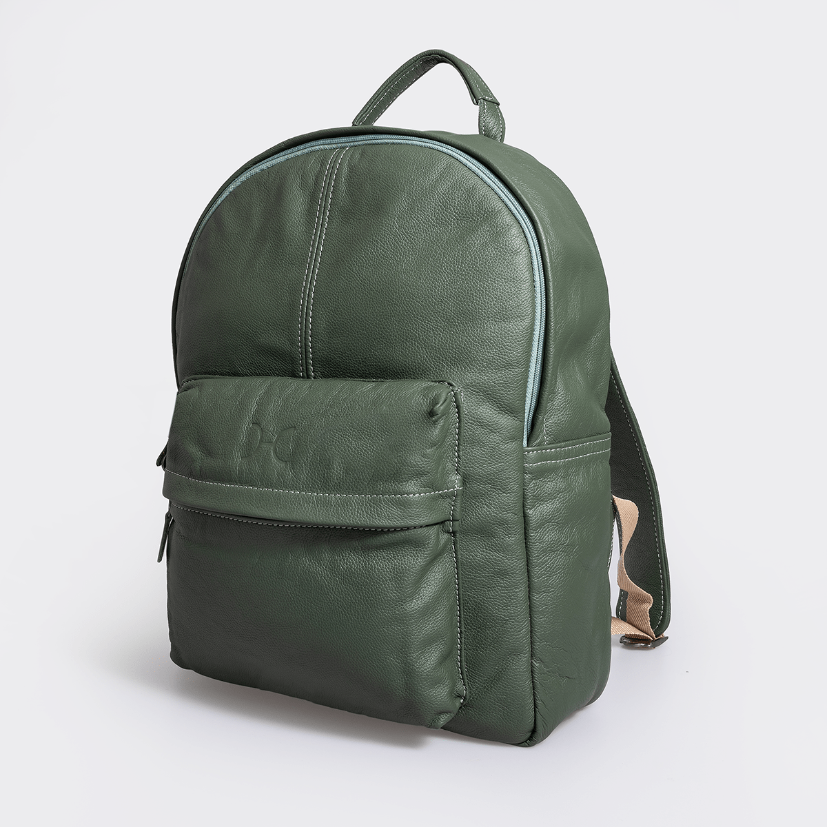 Travel Backpack | Genuine Leather Basil Leather Backpack Leather by Thandana