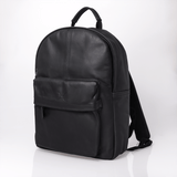 Travel Backpack | Genuine Leather Black Leather Backpack Leather by Thandana