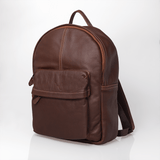Travel Backpack | Genuine Leather Tobac Leather Backpack Leather by Thandana