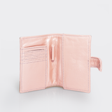 Travel Mini Wallet | Genuine Leather | Corporate Blush Leather Travel Mini Wallet by Thandana