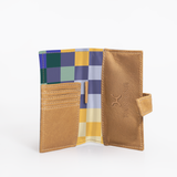 Travel Mini Wallet | Laminated Fabric with Genuine Leather | Corporate Checker - Jet Travel Mini Wallet by Thandana