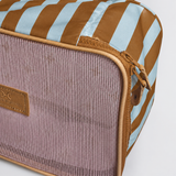 Travel Pods | Coastal Stripe - Blue Coastal Stripe - Blue Travel Pods by Thandana