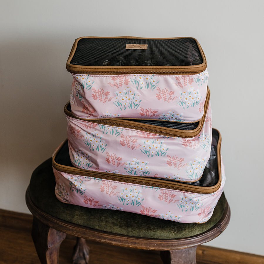 Travel Pods | Crazy Daisy Blush Crazy Daisy - Blush Travel Pods by Thandana