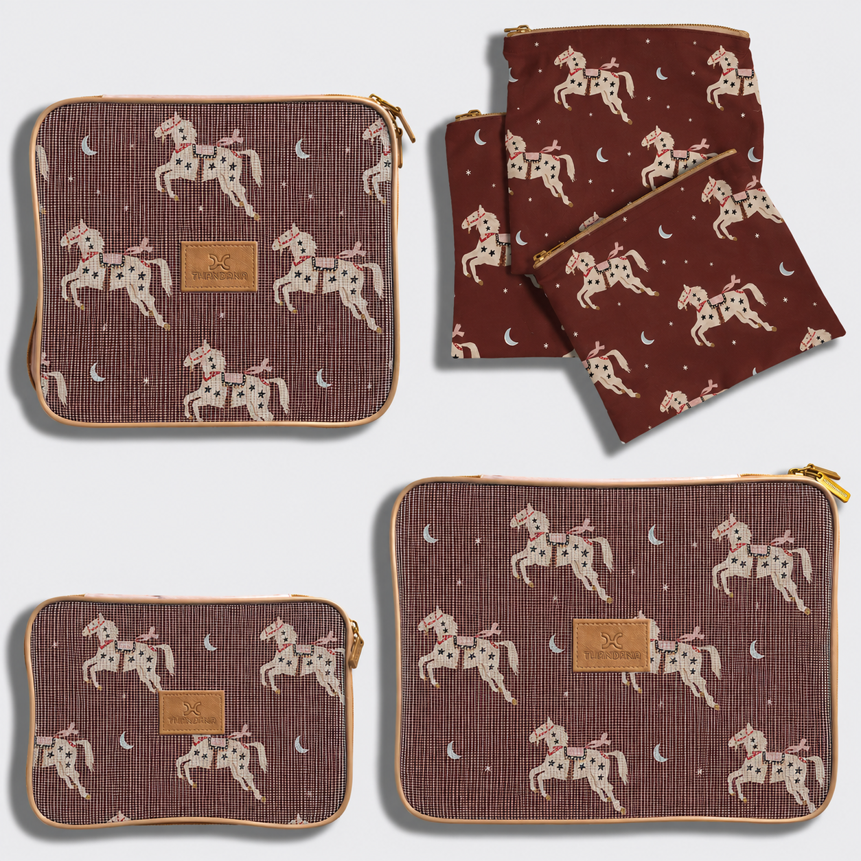 Travel Pods | Midnight Pony - Cherry Midnight Pony - Cherry Travel Pods by Thandana