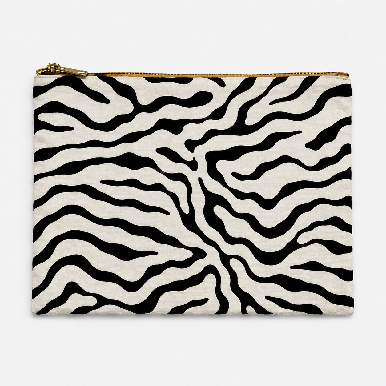 Travel Pods | Nomad Stripe - Pitch Medium Pouch Single - Nomad Stripe - Pitch Travel Pods by Thandana