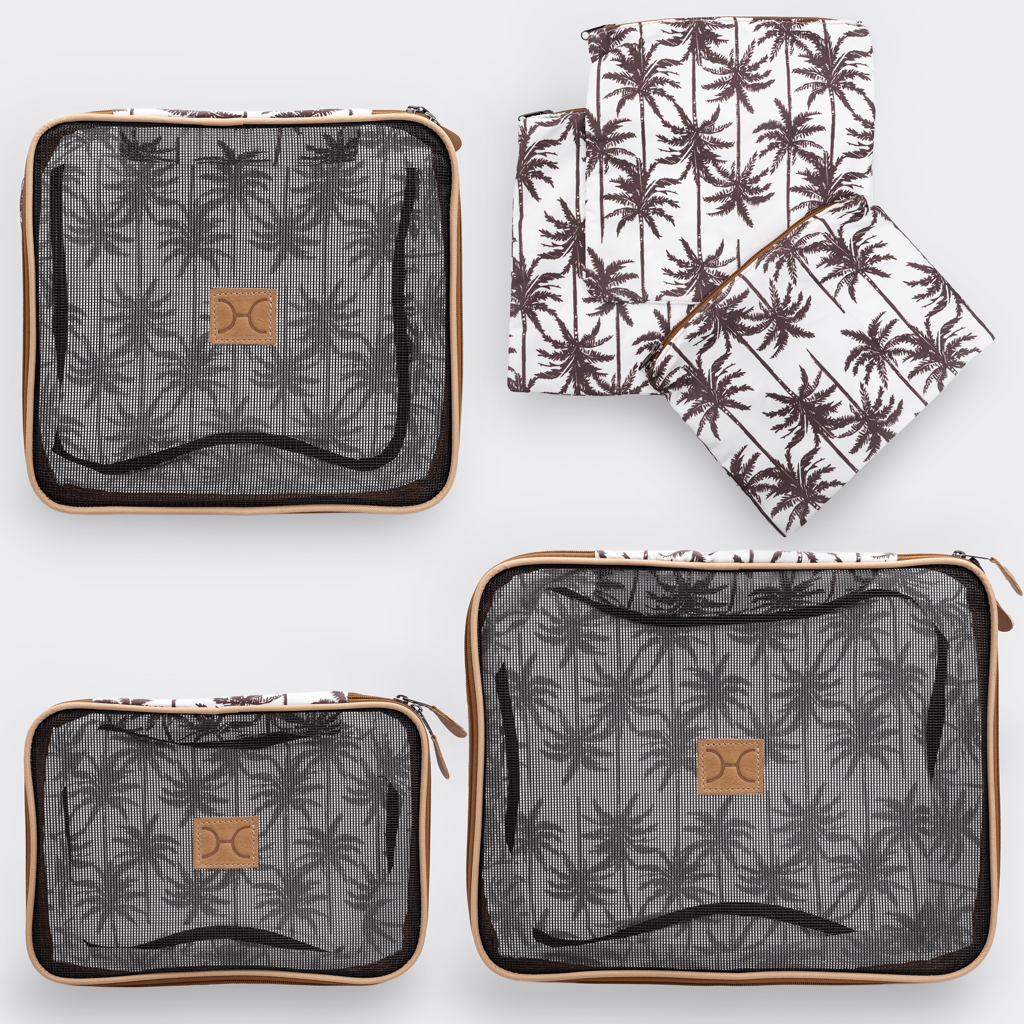 Travel Pods | Palm Neutral Palm - Neutral Travel Pods by Thandana