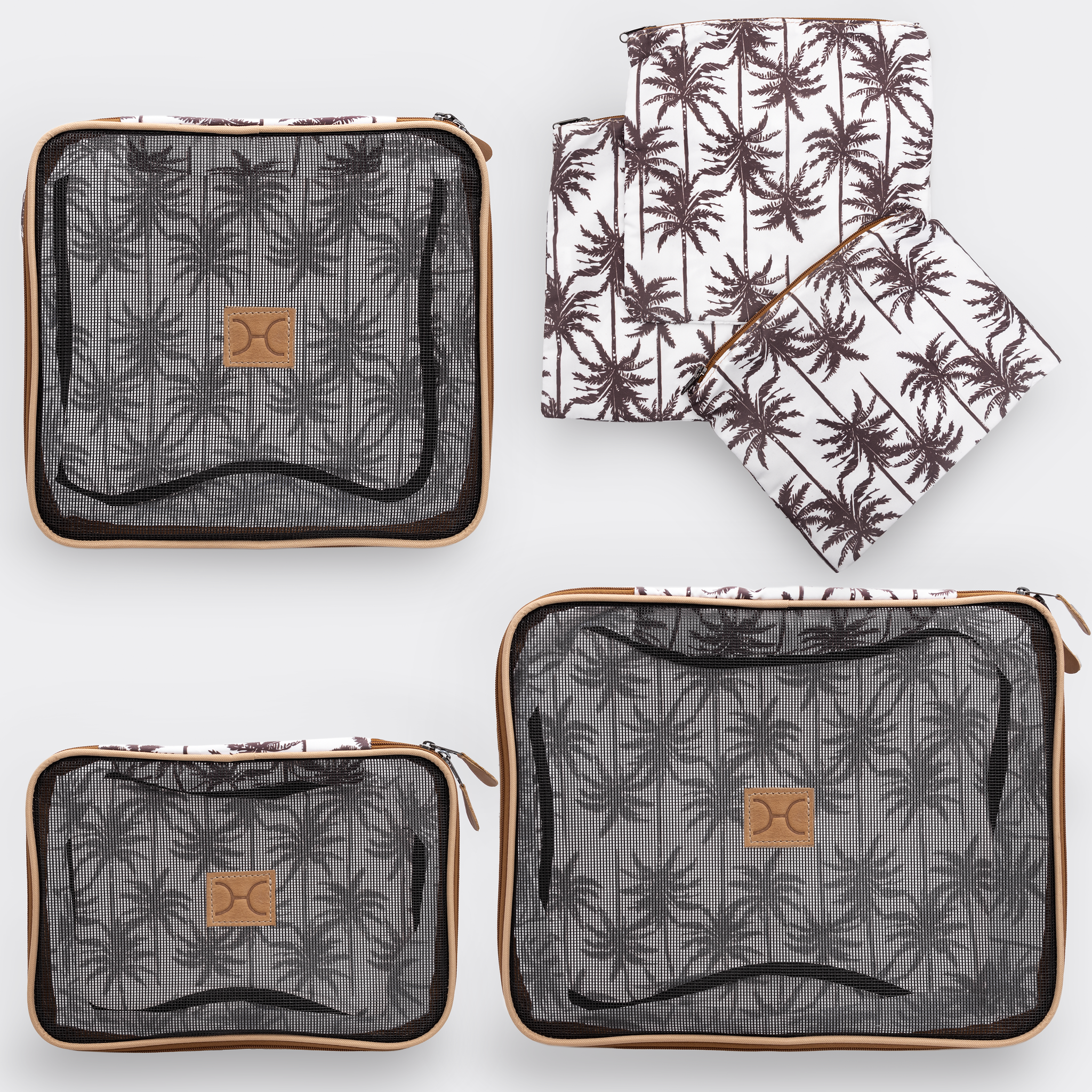 Travel Pods | Palm Neutral Palm - Neutral Travel Pods by Thandana