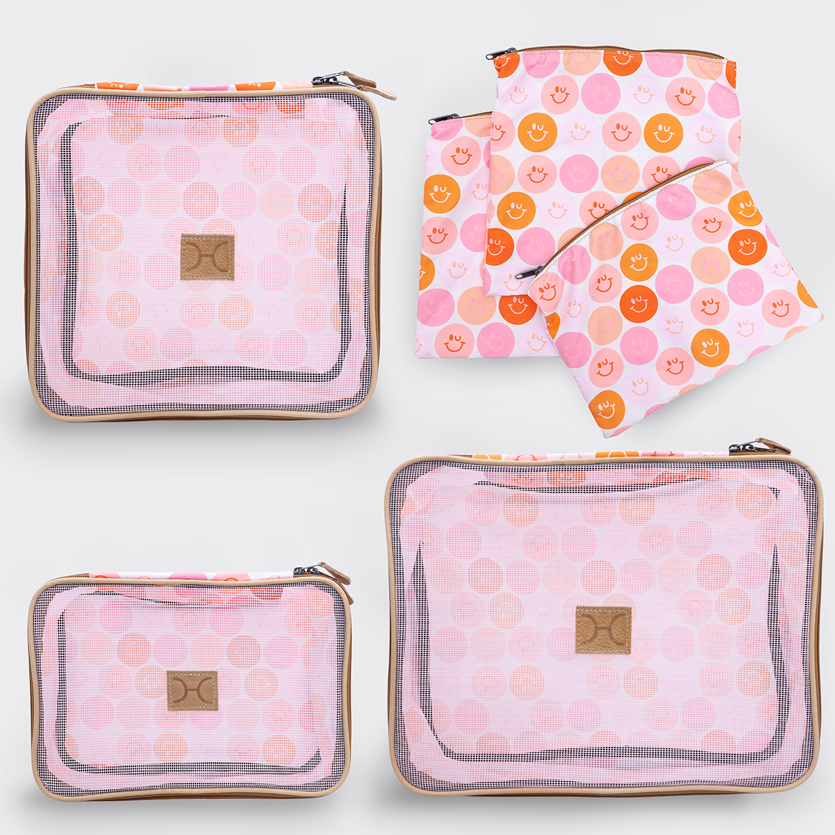 Travel Pods | Smiley Blush Smiley - Blush Travel Pods by Thandana