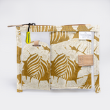 Travel Set | Laminated Fabric with Genuine Leather Fauna - Earth Travel by Thandana