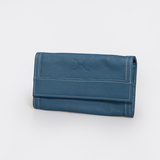 Travel Wallet | Genuine Leather | Corporate Aqua Leather Travel Wallet Leather by Thandana