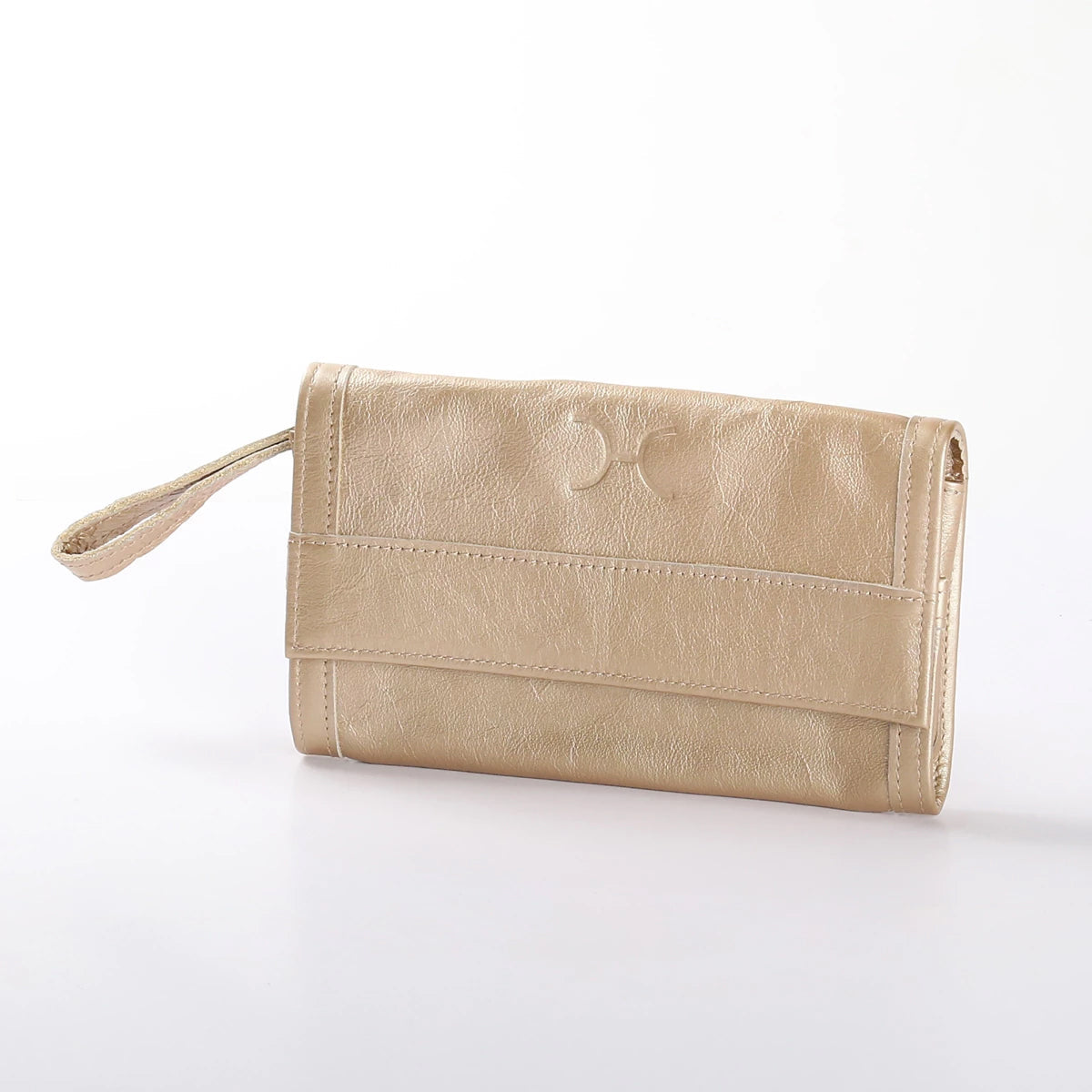 Travel Wallet | Genuine Leather | Corporate Gold Leather Travel Wallet Leather by Thandana