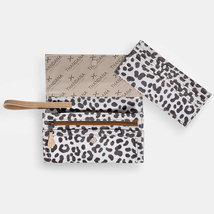 Travel Wallet | Laminated Fabric Travel Wallet Fabric by Thandana