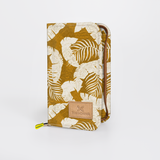 Travel Wallet Large | Laminated Fabric Fauna - Earth / Chunky Zip Travel Wallet Fabric by Thandana