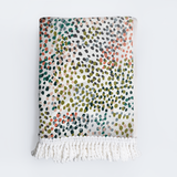 Turkish Terry Beach Towel | in Stock White Tass - Confetti - All About Utility Shopper Bag by Thandana