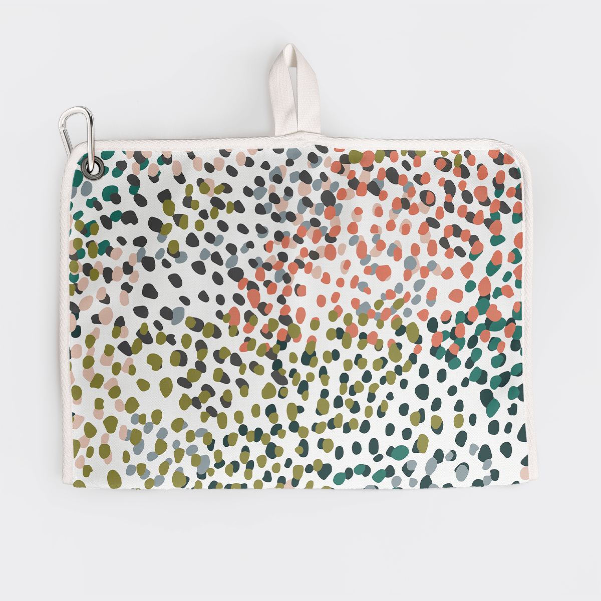 Turkish Terry Golfbag Towel | White Confetti - All About Golf Bag Towel by Thandana